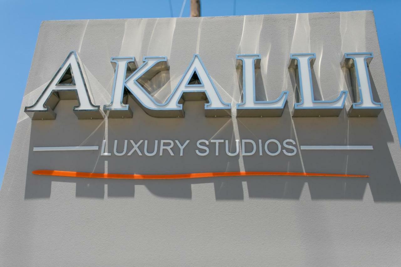 Akalli Luxury Studios Иксиа Экстерьер фото