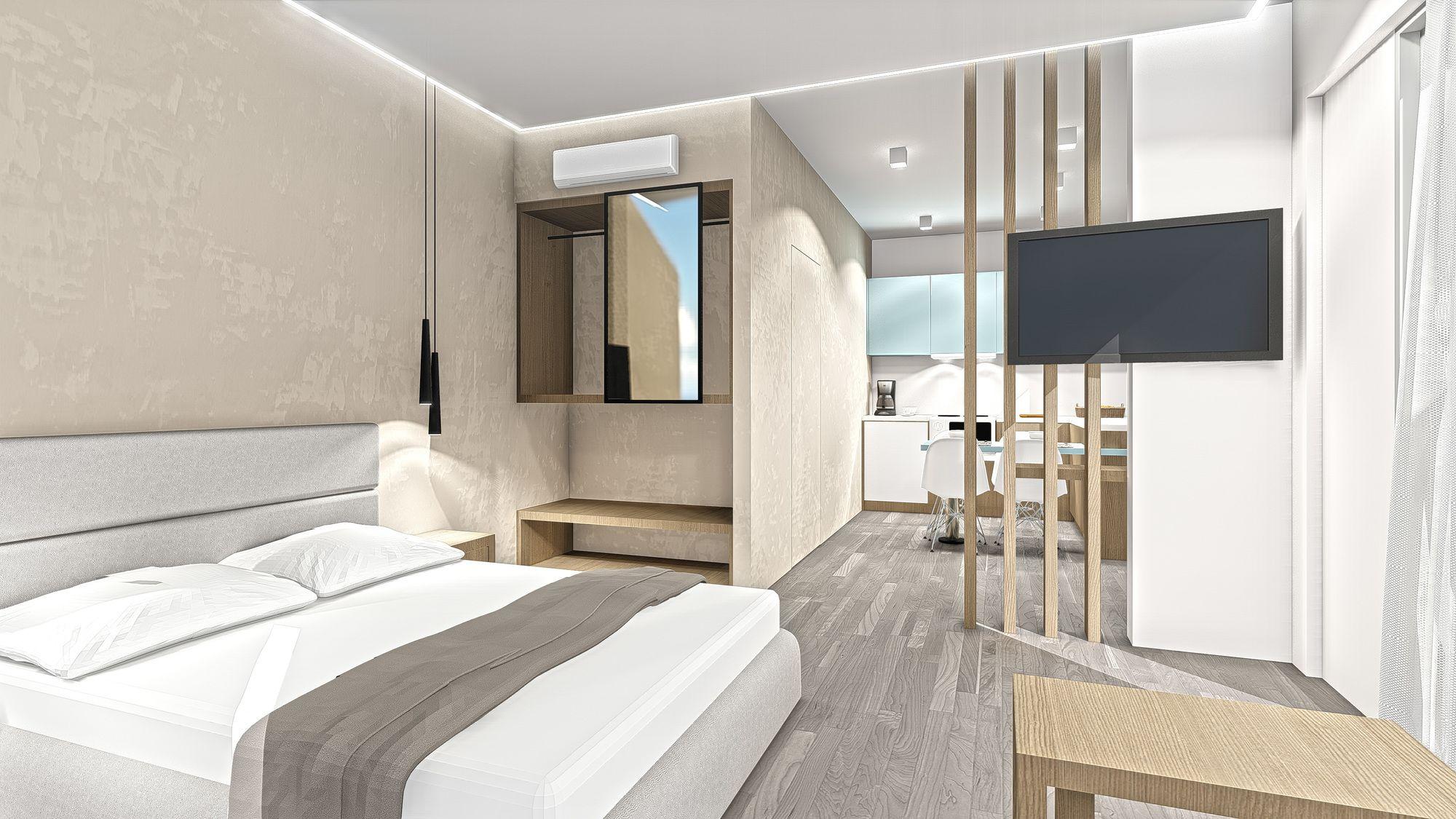 Akalli Luxury Studios Иксиа Экстерьер фото